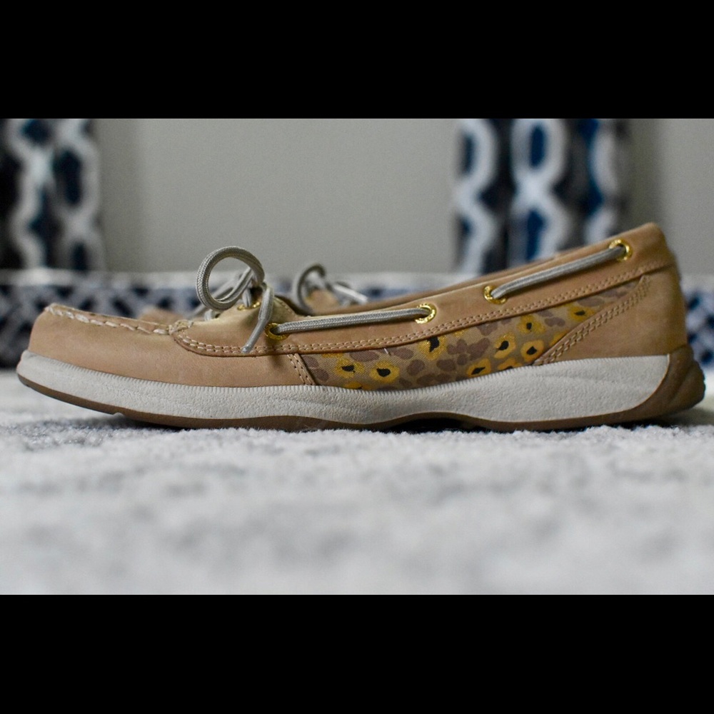 Sperry’s Cheetah Print Boat Shoes